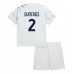 Maillot de foot Inter Milan Denzel Dumfries #2 Extérieur vêtements enfant 2025-26 Manches Courtes (+ pantalon court)